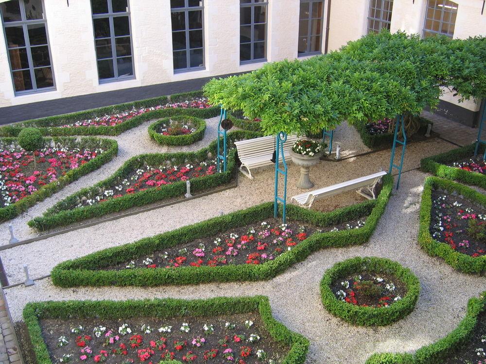 L'Hermitage Gantois, Autograph Collection Rijsel Buitenkant foto The garden of the Hôtel de Ligne